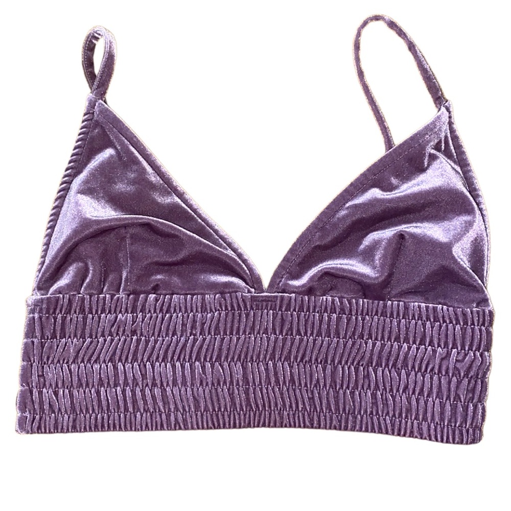 Glassons Purple velvety bralette
